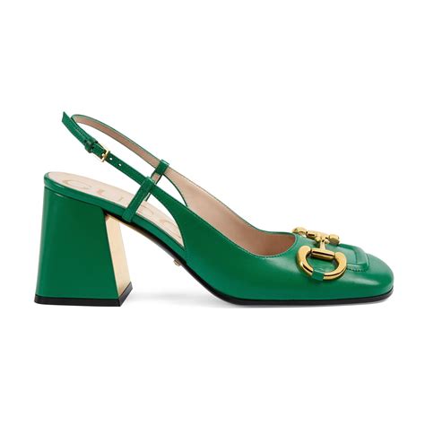 gucci mid heels|Gucci mid heel slingback.